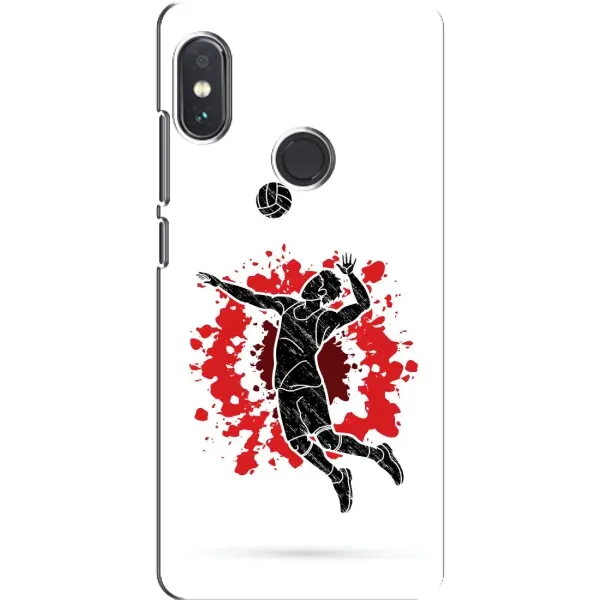 Чехол с рисунком «Волейболист» для Xiaomi Redmi Note 5 Чехол с рисунком «Волейболист» для Xiaomi Redmi Note 5