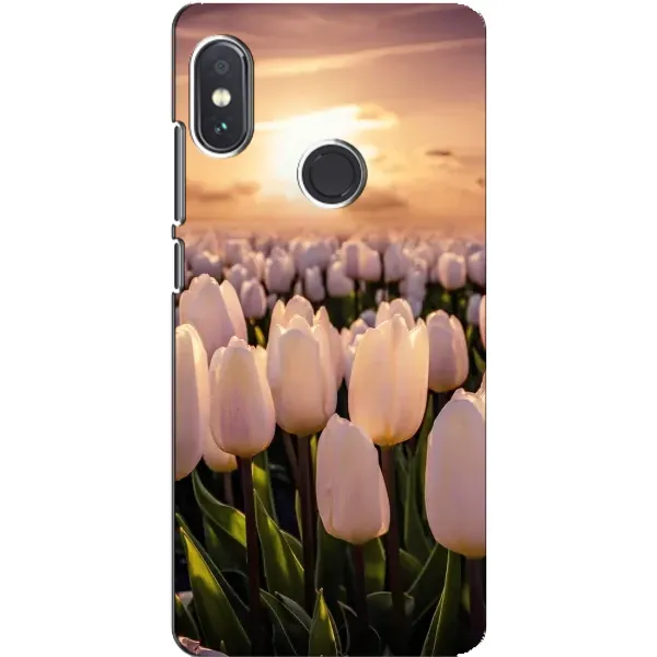 Чехол с рисунком «Закат с цветами» для Xiaomi Redmi Note 5 Чехол с рисунком «Закат с цветами» для Xiaomi Redmi Note 5