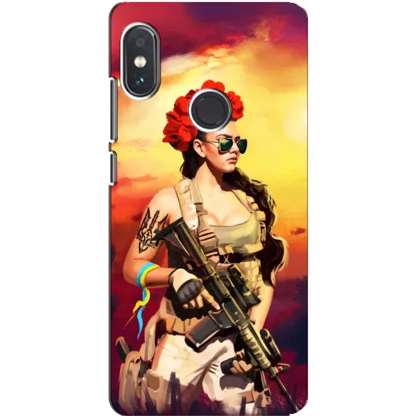 Чехол с рисунком «Женщина солдат» для Xiaomi Redmi Note 5 Чехол с рисунком «Женщина солдат» для Xiaomi Redmi Note 5