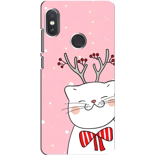 Чехол с рисунком «Зимний кот» для Xiaomi Redmi Note 5 Чехол с рисунком «Зимний кот» для Xiaomi Redmi Note 5