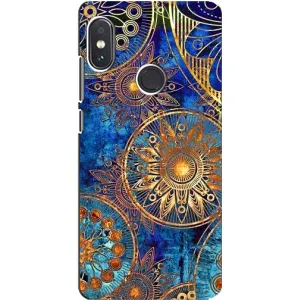 Чехлы со смыслом для Xiaomi Redmi Note 5 (Золотые узоры)