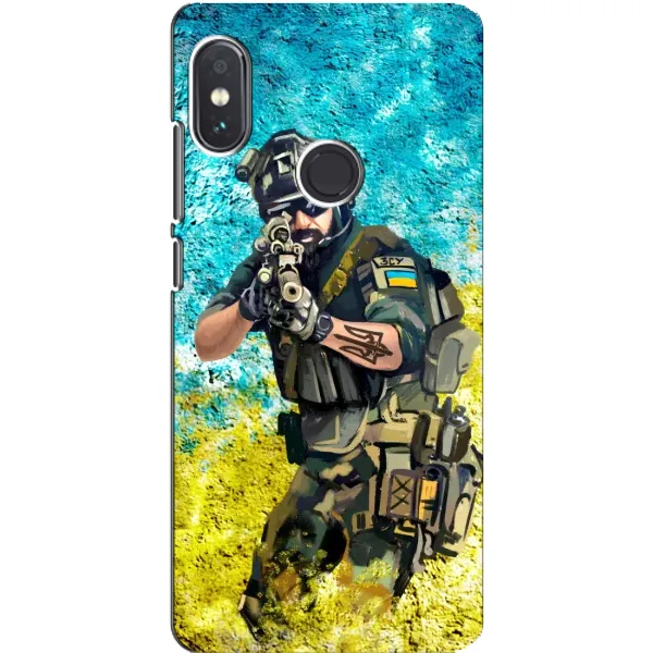 Чехол с рисунком «ЗСУ Воин» для Xiaomi Redmi Note 5 Чехол с рисунком «ЗСУ Воин» для Xiaomi Redmi Note 5