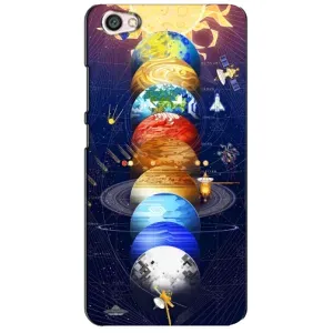 Чехол (ТПУ) с планетами на Xiaomi Redmi Note 5A (Арт планети)