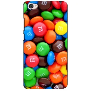 Чехол с изображением вкусной еды для Xiaomi Redmi Note 5A (Разноцветные M&M'S)