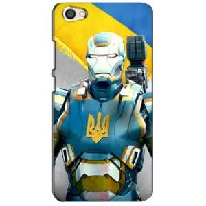 Силиконовый Чехол на Xiaomi Redmi Note 5A (Я-Украина) (Украинский робокоп)