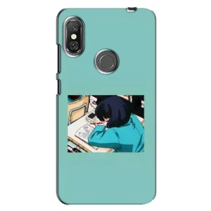 Чехол с персонажами АНИМЕ на Xiaomi Redmi Note 6 Pro (Аканэ Тэндо)