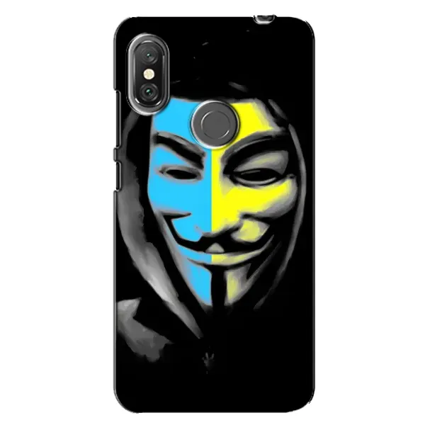 Чехол с рисунком «Анонимус патриот» для Xiaomi Redmi Note 6 Pro Чехол с рисунком «Анонимус патриот» для Xiaomi Redmi Note 6 Pro