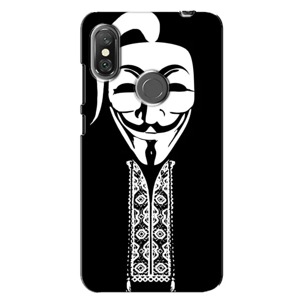 Чехол с рисунком «Анонимус» для Xiaomi Redmi Note 6 Pro Чехол с рисунком «Анонимус» для Xiaomi Redmi Note 6 Pro