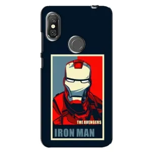Чохол Супергерой Залізна Людина на Xiaomi Redmi Note 6 Pro (Art Iron man)