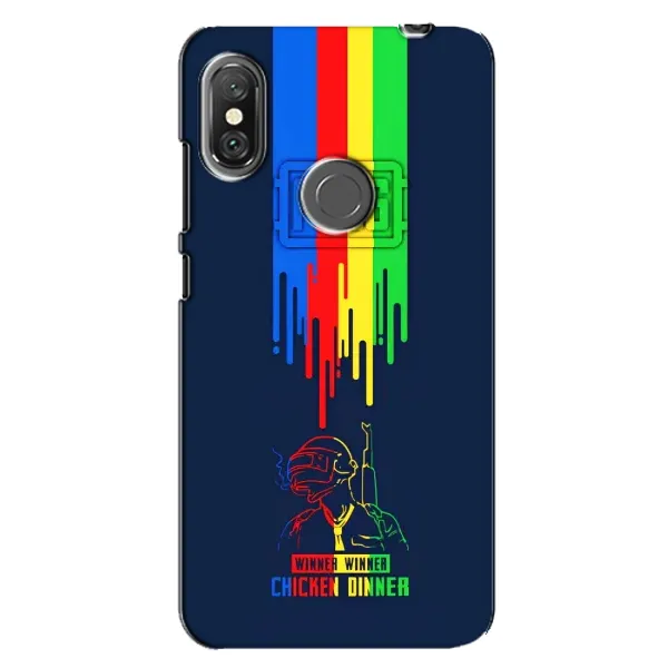 Чехол с рисунком «Арт Пабг» для Xiaomi Redmi Note 6 Pro Чехол с рисунком «Арт Пабг» для Xiaomi Redmi Note 6 Pro