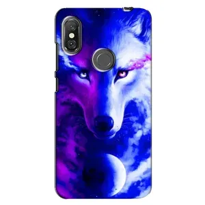 Чохол з Вовком на Xiaomi Redmi Note 6 Pro (Арт-Вовк)