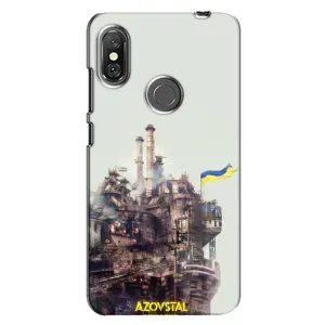 Чохли на військову тематику для Xiaomi Redmi Note 6 Pro (Азовсталь)