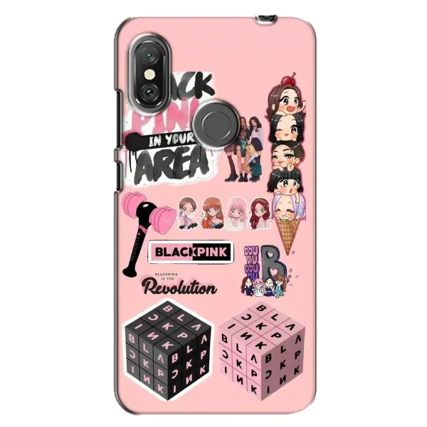 Чехол с рисунком «BLACK PINK коллаж» для Xiaomi Redmi Note 6 Pro Чехол с рисунком «BLACK PINK коллаж» для Xiaomi Redmi Note 6 Pro