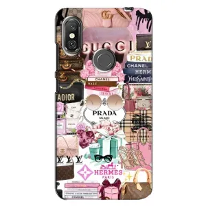 Чохол (Dior, Prada, YSL, Chanel) для Xiaomi Redmi Note 6 Pro (Брендb)