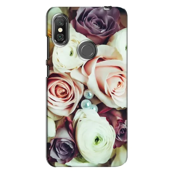 Чехол с рисунком «Букет РОЗ» для Xiaomi Redmi Note 6 Pro Чехол с рисунком «Букет РОЗ» для Xiaomi Redmi Note 6 Pro