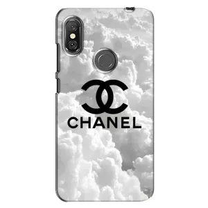 Чехол с Брендами одежды на Редми Нот 6 Про (CHANEL)