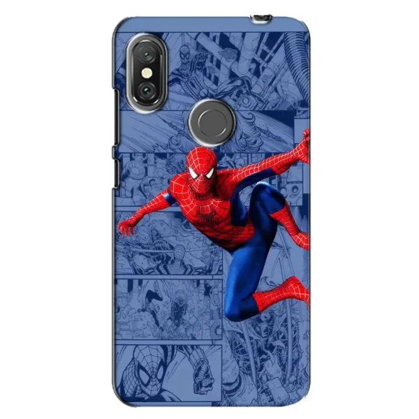 Чехол с рисунком «Человек Паук» для Xiaomi Redmi Note 6 Pro