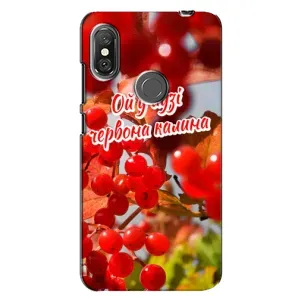 Силиконовый Чехол на Xiaomi Redmi Note 6 Pro (Я-Украина) (Червона Калина)