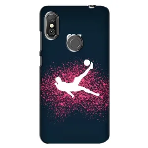 Чехол Криштиану Роналду для Xiaomi Redmi Note 6 Pro (CR7 Удар)