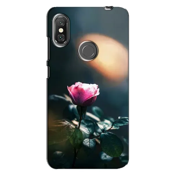 Чехол с рисунком «Цветок ночной» для Xiaomi Redmi Note 6 Pro Чехол с рисунком «Цветок ночной» для Xiaomi Redmi Note 6 Pro