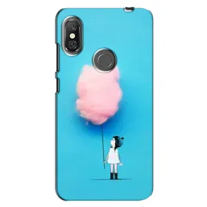 Дівчачий Чохол для Xiaomi Redmi Note 6 Pro (Дівчинка з хмаринкою)