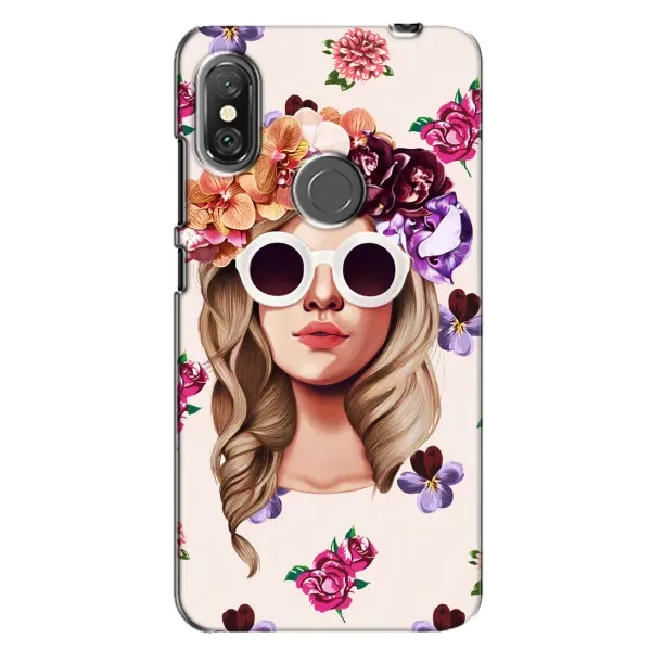 Чехол с рисунком «Девушка в очках» для Xiaomi Redmi Note 6 Pro Чехол с рисунком «Девушка в очках» для Xiaomi Redmi Note 6 Pro