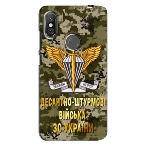 Чохли на військову тематику для Xiaomi Redmi Note 6 Pro (ДШВ ЗСУ)