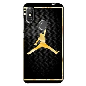 Силіконовый Чохол Nike Air Jordan на Редмі Нот 6 Про (Джордан 23)