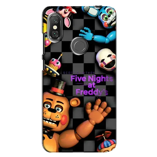 Чехол с рисунком «Freddy's» для Xiaomi Redmi Note 6 Pro Чехол с рисунком «Freddy's» для Xiaomi Redmi Note 6 Pro
