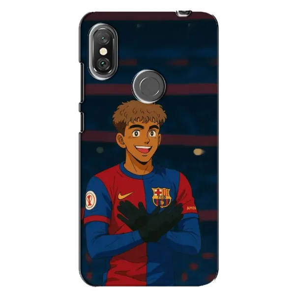 Чохол з малюнком «Футболіст Ямаль» для Xiaomi Redmi Note 6 Pro Чохол з малюнком «Футболіст Ямаль» для Xiaomi Redmi Note 6 Pro