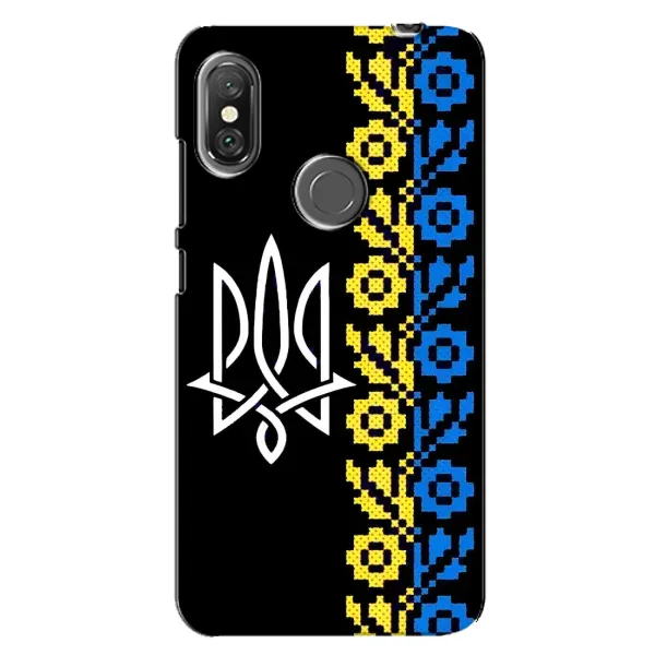 Чехол с рисунком «Герб и вышыванка» для Xiaomi Redmi Note 6 Pro Чехол с рисунком «Герб и вышыванка» для Xiaomi Redmi Note 6 Pro