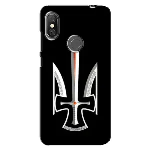 Чехол Укр Символика для Xiaomi Redmi Note 6 Pro (Герб Свобода или Смерть)