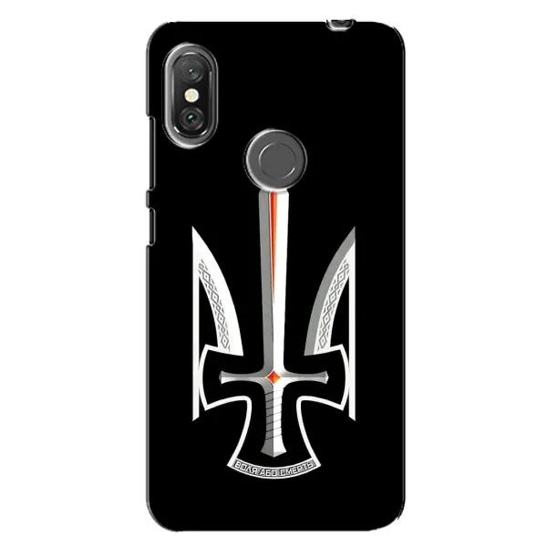 Чехол с рисунком «Герб Свобода или Смерть» для Xiaomi Redmi Note 6 Pro