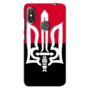 Чохли УПА (Червоно-Чорний) на Xiaomi Redmi Note 6 Pro (Герб України)
