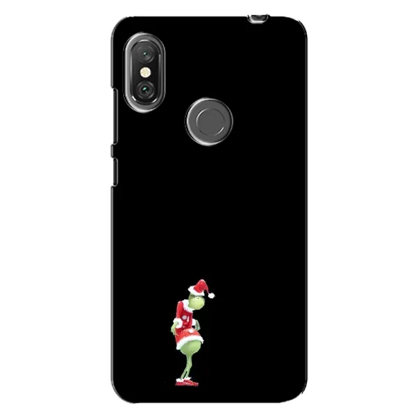 Чехол с рисунком «Гринч на чорном» для Xiaomi Redmi Note 6 Pro Чехол с рисунком «Гринч на чорном» для Xiaomi Redmi Note 6 Pro