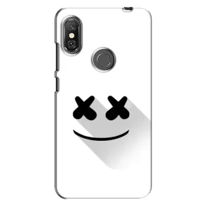 Силиконовые Чехлы (смешные стикеры) для Xiaomi Redmi Note 6 Pro (Х-Х)