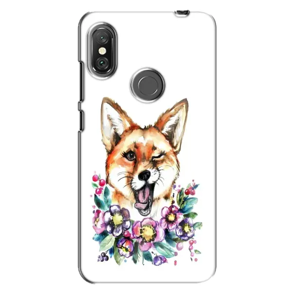 Чехол с рисунком «Хитрая лиса» для Xiaomi Redmi Note 6 Pro Чехол с рисунком «Хитрая лиса» для Xiaomi Redmi Note 6 Pro
