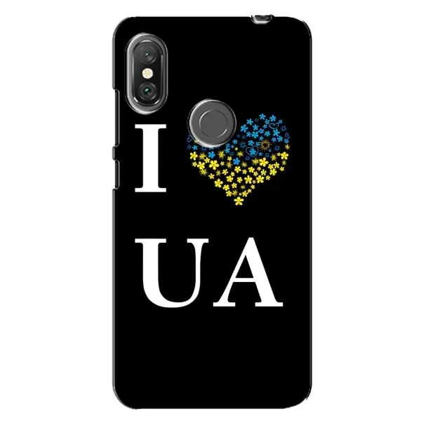 Чехол с рисунком «I Love UA» для Xiaomi Redmi Note 6 Pro Чехол с рисунком «I Love UA» для Xiaomi Redmi Note 6 Pro
