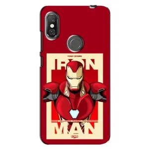 Чохол Супергерой Залізна Людина на Xiaomi Redmi Note 6 Pro (Iron man)