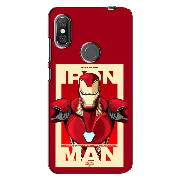 Чехол с рисунком «Iron man» для Xiaomi Redmi Note 6 Pro Чехол с рисунком «Iron man» для Xiaomi Redmi Note 6 Pro