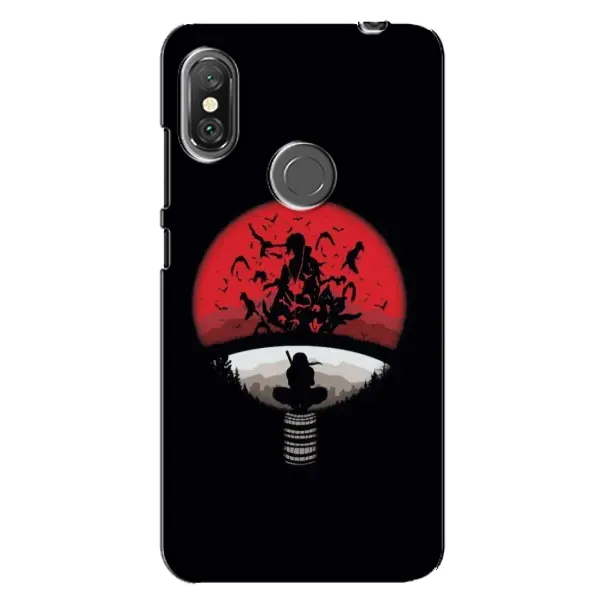Чехол с рисунком «Итачи на черном» для Xiaomi Redmi Note 6 Pro Чехол с рисунком «Итачи на черном» для Xiaomi Redmi Note 6 Pro