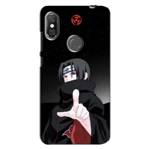 Чехлы с картинкой Итачи Учиха на Xiaomi Redmi Note 6 Pro (Итачи Знак)