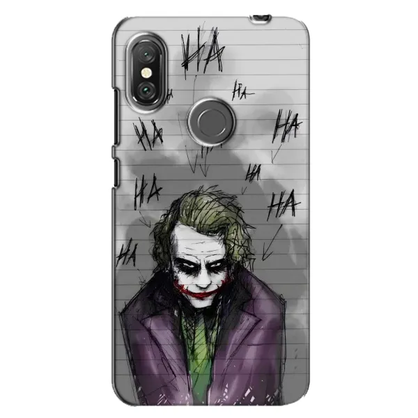 Чехол с рисунком «Joker клоун» для Xiaomi Redmi Note 6 Pro Чехол с рисунком «Joker клоун» для Xiaomi Redmi Note 6 Pro