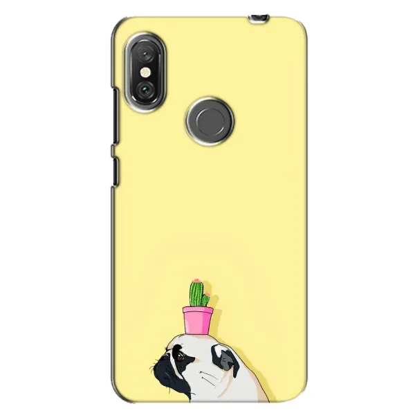 Чехол с рисунком «Кактус на голове» для Xiaomi Redmi Note 6 Pro Чехол с рисунком «Кактус на голове» для Xiaomi Redmi Note 6 Pro