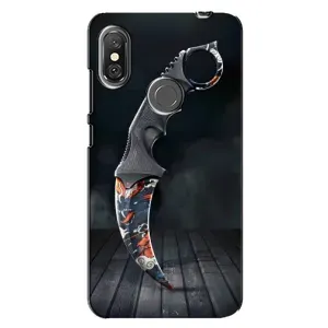 Чехол КИБЕРСПОРТ для Xiaomi Redmi Note 6 Pro (Кинжал КС ГО)