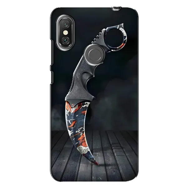 Чехол с рисунком «Кинжал КС ГО» для Xiaomi Redmi Note 6 Pro Чехол с рисунком «Кинжал КС ГО» для Xiaomi Redmi Note 6 Pro