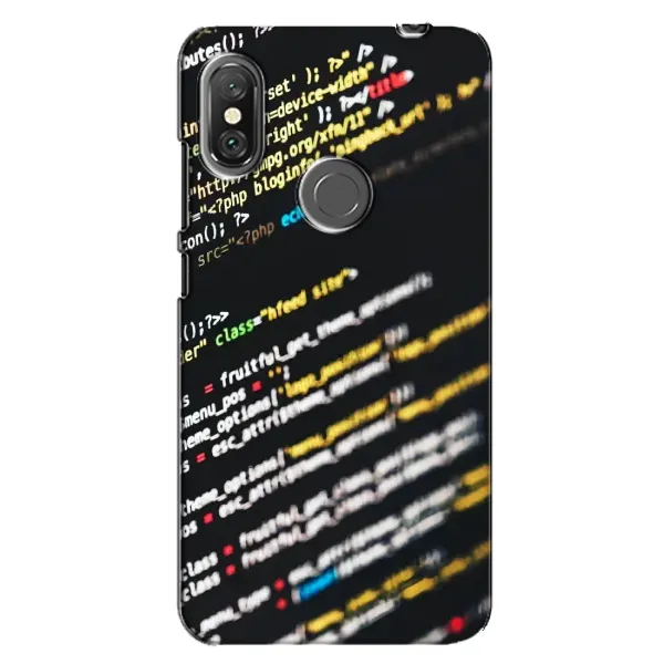 Чехол с рисунком «Код» для Xiaomi Redmi Note 6 Pro Чехол с рисунком «Код» для Xiaomi Redmi Note 6 Pro
