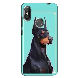 Чохол ДОБЕРМАН  для Xiaomi Redmi Note 6 Pro (Король доберман)