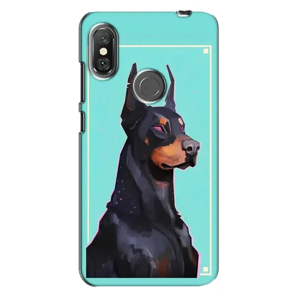 Чехол с рисунком «Король доберман» для Xiaomi Redmi Note 6 Pro Чехол с рисунком «Король доберман» для Xiaomi Redmi Note 6 Pro