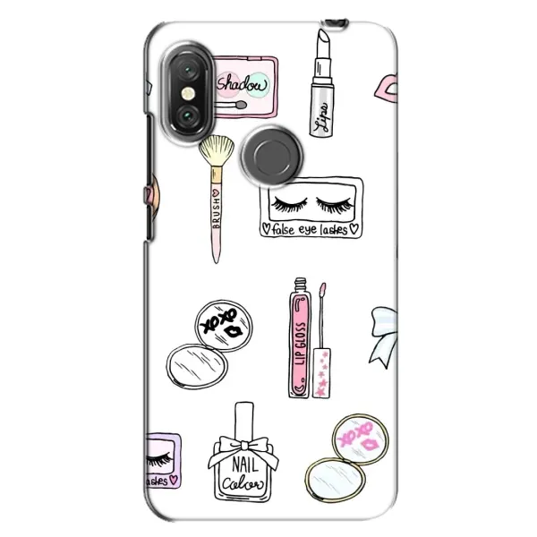 Чехол с рисунком «Косметика» для Xiaomi Redmi Note 6 Pro Чехол с рисунком «Косметика» для Xiaomi Redmi Note 6 Pro